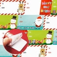 thumbnail image 2 of 500 Pieces Christmas Tags Christmas Santa Claus Stickers Self Adhesive Christmas Tag Christmas Festival Birthday Wedding Holiday Decor (Classic Style, 2.95 x 1.6 Inch), 2 of 7