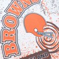 thumbnail image 4 of Men's Mitchell & Ness White Cleveland Browns Team Burst Sublimated T-Shirt, 4 of 5