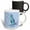 Multicolor, variant on 3drose, Cute Blue and Purple Squid, 11oz Magic Transforming Mug