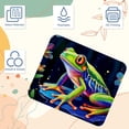 thumbnail image 3 of Frog Gaming Mousepad Square, 8.3x9.8 Inch Non-Slip Rubber Bottom Printed Mouse Mat for Office and Gaming, 3 of 6