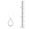 thumbnail image 4 of Imperial 1/2Ct TDW Diamond 10K Yellow Gold Tear Drop Pendant Necklace (H-I, I2), 4 of 4