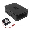 thumbnail image 1 of Ventilador De Caja Caja de caja de plástico con kit de enfriador de ventilador de refrigeración para Raspberry Pi 4B Tmvgtek Para estrenar, 1 of 4