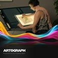 thumbnail image 6 of Artograph Ultra-Thin Lightpad, Featherweight 12" x 17" Dimmable Drawing & Tracing Board, 6 of 7