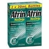 PACK OF 6 - Afrin® No Drip Maximum Strength Plus Menthol Severe Congestion Pump Mist 0.5 fl. oz. Box