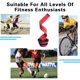 thumbnail image 4 of Envolturas de mano Correas elevadoras Guantes de gimnasia antideslizante Envolturas de mano Soporte de muñecas para entrenamiento elevador de peso 1 par, 4 of 5