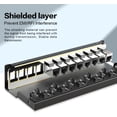 12Port Patch Panel CAT7 Keystone Patch Panel Shielded Network Patch ...
