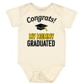 thumbnail image 3 of Inktastic Congrats My Mommy Graduated with Cap Boys or Girls Baby Bodysuit, 3 of 5