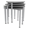 thumbnail image 2 of Learniture Profile Series Adjustable Height Collaborative Desk, 2 of 8