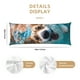 thumbnail image 3 of Fotbe Sea Swimming Corgi Funda para Almohada Corporal con Diseño, Funda de Microfibra Ultrasuave de 20x54 Pulgadas, Ropa de Cama Elegante, 3 of 7