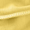 thumbnail image 4 of KPOPLK Baby Boys' Summer Outfit Set Short Sleeve Crewneck T Shirt and Casual Elastic Shorts(Yellow,18-24 Months), 4 of 5