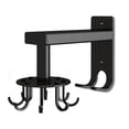 thumbnail image 2 of Rotación de aluminio gancho cuchara toalla trapo ahorro de espacio espacio de almacenamiento pantalones de pared montados en la pared 360 grados Organizador Cocina de suspensión Kearding HA009298-00B, 2 of 6