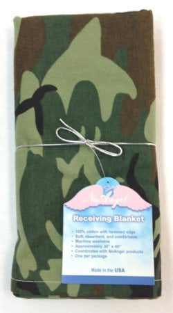 green receiving blankets