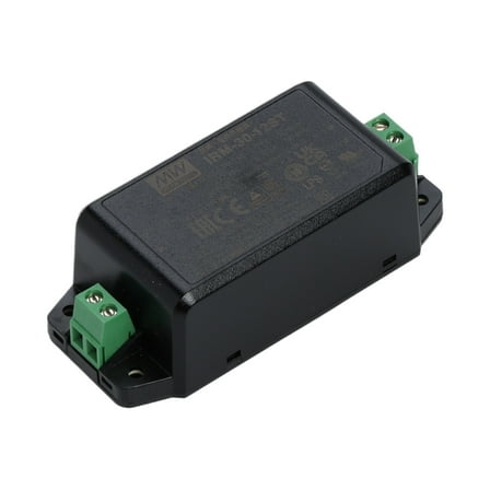 Feedannce 12V 2.5A 30W Industrial Power Supply, DIN Rail Mount MEAN WELL IRM-30-12ST