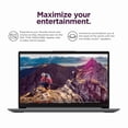 thumbnail image 3 of Lenovo Ideapad Slim 3i 15.6" Full HD Touch Business&Home Laptop, AMD Ryzen 7 5825U Upto 4.5GHz, 8GB RAM, 512GB PCle SSD,Microsoft Office, Windows 11 Pro, Grey/HUB, 3 of 7