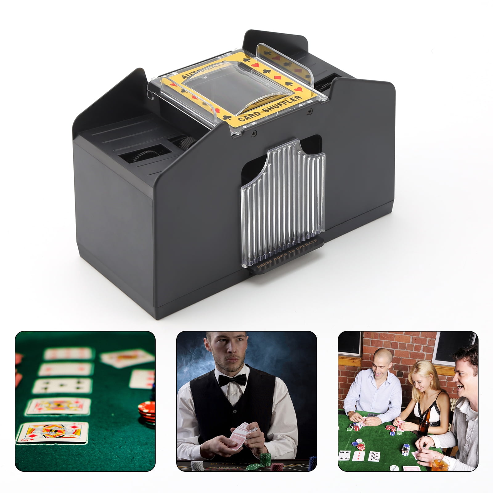 Oenbopo Card Shuffler, Automatic Card Shuffler for Cards Games and Club