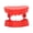 Red, variant on YAHHU Denture Drill Bit Holder 28 Drill Bits Organizer Portable Denture Bit Holder with Magnet Red Storage 11 inches / 27.9 cm Tool Box