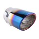 thumbnail image 1 of Tubo de escape del silenciador trasero del automóvil para JL 2018 2019 Accesorios para tubo de escape para automóvil, plateado y azul, 1 of 5