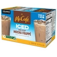 McCafe, ICED One Step Mocha Frappe KCup Coffee Pods, 10 Count
