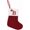 B, variant on Christmas Stockings with Initial, Small Embroidered Letter Knit Red White Christmas Stocking Letter Monogram Hanging Xmas Stockings for Family Christmas Tree Fireplace Decoration