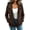 Coffee -AA31, variant on Nestiefly Oversized Fleece Jackets For Women Fashion 2026 Cardigan Coat Shaggy Warm Winter Outerwear Green XL