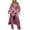 Purple, variant on Jsaierl Lounge Sets for Women 2 Piece Long Sleeve Elegant Tops and Wide Leg Pants Outfits Two Piece Boho Flowy Outfits Sets