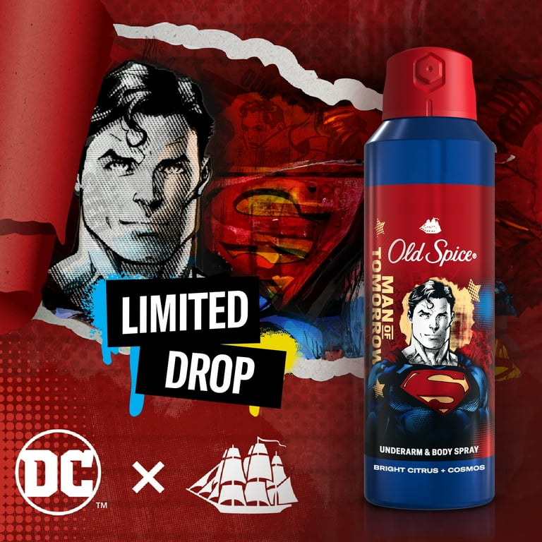 Old Spice Body Spray for Men 24/7 Freshness Long Lasting Scent 5.1