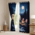 thumbnail image 3 of Erosebridal Happy Camping Black Out Curtains for Kids Teens,Adventure Theme Cartoon Car Curtains Pack of 2 (42x63 Each) for Boys Girls,Super Cozy Room Decor, 3 of 6