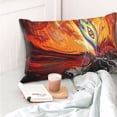 thumbnail image 6 of Tool Band Eye Music Pillowcase Cushion Pillow Covers With Hidden Zipper Pillow Case Decor For Bed Dorm Sofa Couch Car 16"x24", 6 of 8