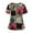 Army Green, variant on Scrubs for Women Funny Vintage Floral Print Nurse Uniforms Fashion V-Neck Side Slits Scrub Shirt Soft Easy Care Short Sleeve Medical Workwear with Pockets Cyan XL