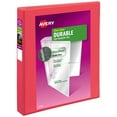 thumbnail image 3 of (2 pack) Avery Durable View 1" Binder, Coral Pink (17293), 3 of 9