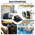 thumbnail image 4 of Self Stick Wire Organizer Line Cable Clip Buckle Clips Clamp Table Wall Fixer Fastener Power Cable Holder Wall Cable Sticker white rectangle, 4 of 6