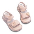thumbnail image 6 of Xijirk Girls' Cute Open-Toe Sandals Soft-Sole Summer Shoes for Beach Play & Daily Wear,4-4.5 Years, 6 of 9