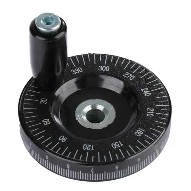 Milling Handle Hand Wheel,1pcs 63mm Solid Bakelite Hand Wheel Bakelite Hand Wheel Seamless Integration