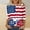 A11 Multicolor, variant on JOANKDMI American Flag Print Shirts Women 3/4 Sleeve 4th of July Crewneck Patriotic Relaxed Fit Tops Summer Casual Holiday Festival Memorial Day Anniversary T Shirts