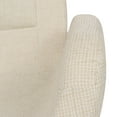 thumbnail image 6 of LeisureMod Milwood Accent Chair with Dowel Legs-Color:Beige, 6 of 9