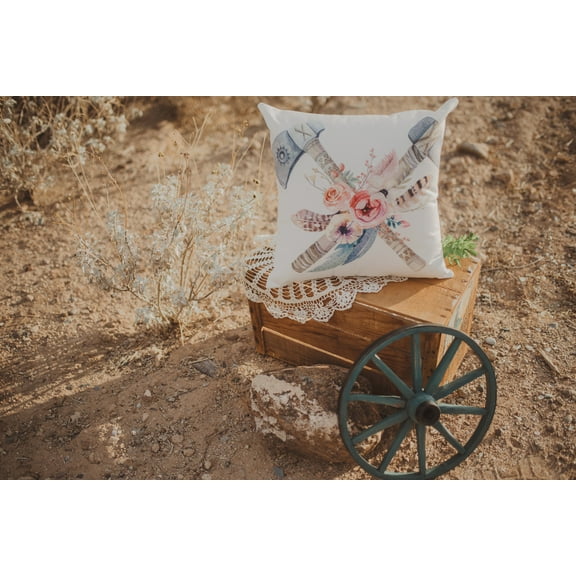 Boho Tomahawk | Pillow Cover | Inspirational Throw Pillows | Gift for Her | Thank you Gift | Teacher Gift | New Home Gift | Grandma Gift