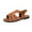 Brown, variant on YYUIJK Women Sandals Lightweight Casual Fashion Orthopedic Sandal with Arch Support Flat Shoes Black 5.5