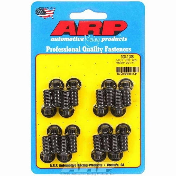 ARP INC. 100-1208 3/8 X .750IN 12PT HEADER BOLT KIT