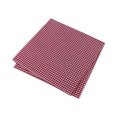 thumbnail image 1 of Tommy Hilfiger Mens Mini Gingham Pocket Square, Red, One Size, 1 of 1