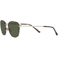 thumbnail image 3 of Polo Ralph Lauren Mens Ph3134 Square Sunglasses Shiny Pale Gold/Bottle Green 53 Millimeters, 3 of 5