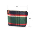 thumbnail image 5 of StylesILove Womens Stylish Assorted Size Makeup Clutch Pouch Cosmetic Bag Coin Purse Card Holder Multi-use Case 3 Pieces Set, 5 of 12