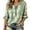 C-Light Green263, variant on DHFJKG Boho Tops For Women V Neck Lace Up Floral Printed Half Sleeve T Shirts Summer Beach Vacation Clothes