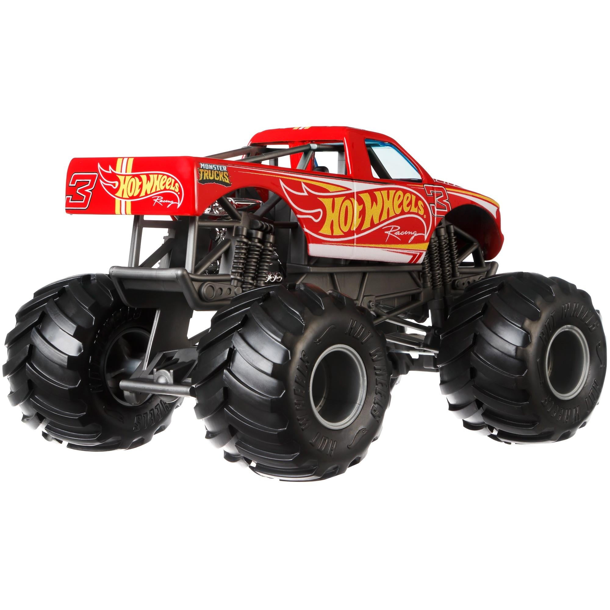 Hot Wheels Monster Trucks 1:24 Scale Assortment for Kids Age 3 4 5 6 7 –  StockCalifornia