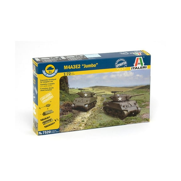 Italeri M4A3E2 Jumbo, Pack of 2
