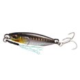 thumbnail image 2 of Señuelos de Pesca Forma de Peces Artificiales Duros con Ganchos Dobles marrón, 2 of 6