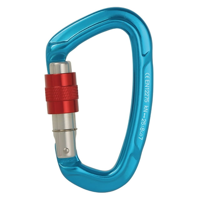 Herramientas para Acampar Al Aire Libre Mochila Portátil Carabinador Hammo Hammock Aluminio Lock Buckle Hook Housple Traying Mountain Climbing