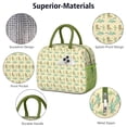 thumbnail image 4 of Womens LightYellow Cartoon Dinosaurs Small Dinosaurs Pattern Lunch Box for Work,Insulated Lunch Bag for Women,Loncheras Para Mujer,Leakproof Adult Lunch Bag for Work,Beach,Travel,Picnic,Camping, 4 of 7
