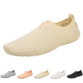 thumbnail image 6 of XIMIN Sport Shoes for Men Women Quick Dry Lightweight Design Water Swim Beach Pool Surf Hiking Kayaking Diving Yoga Outdoor Barefoot Footwear (6.5, Beige), 6 of 7