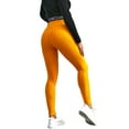 thumbnail image 4 of Doublju Women's Elastic High Waist Textured Leggings (Plus Size Available), 4 of 4