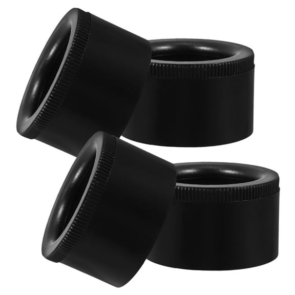 GAXIRE 4Pcs Adjustable Furniture Legs Black Easy Installation Furniture Leg Set for Sofa Cabinet